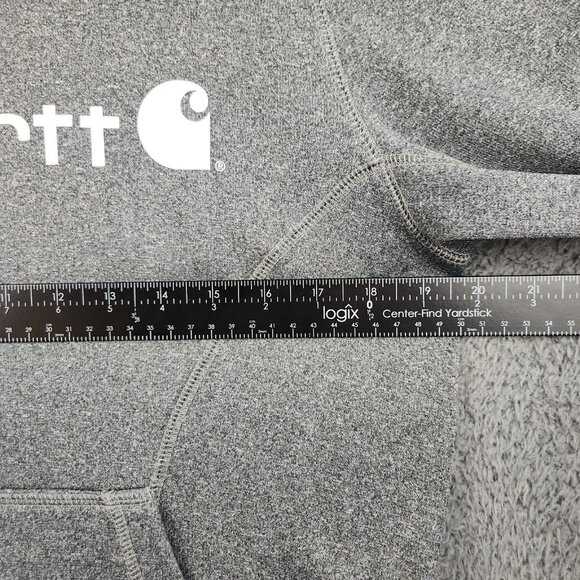 Carhartt Force Hoodie Women's Small Sweatshirt Slight Fit Pocket Pullover Jumper - Picture 5 of 11